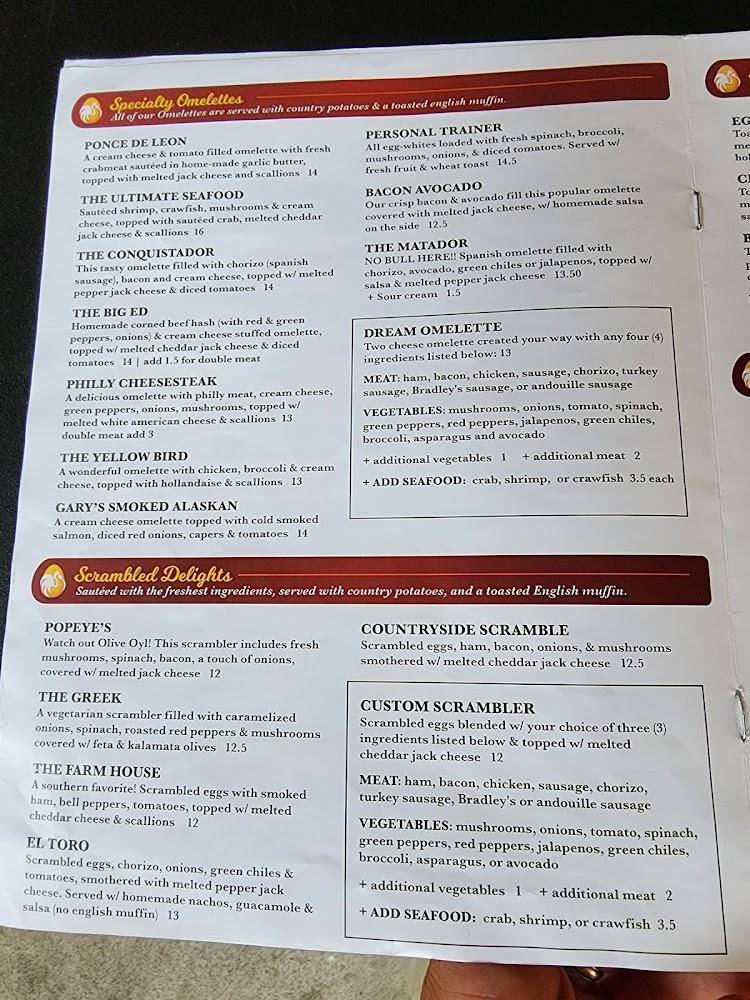 The Egg Cafe & Eatery Menu image 3